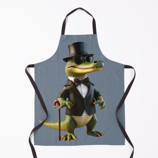Item preview, Gentleman Crocodile with Cane designed and sold by AleTot.