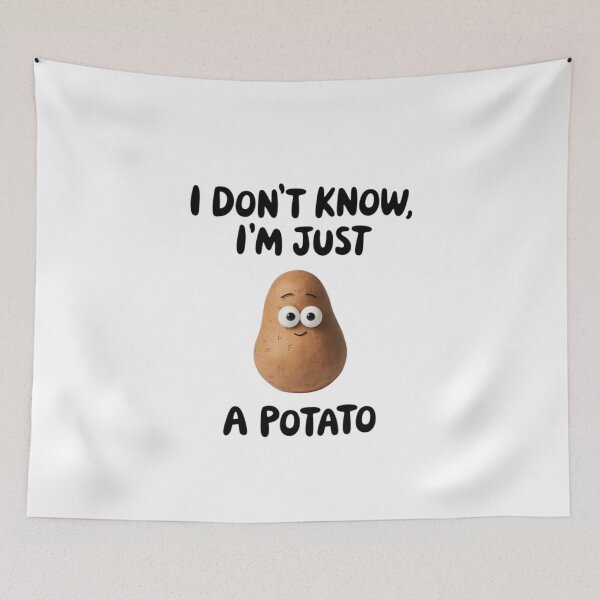 Item preview, Potato, clueless , funnyfits70, Humor, Funny,  designed and sold by FunnyFits70.