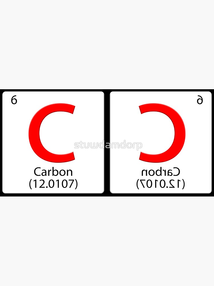 "Formula tile C. Carbon Copied a carbon copy" Sticker by stuwdamdorp Redbubble