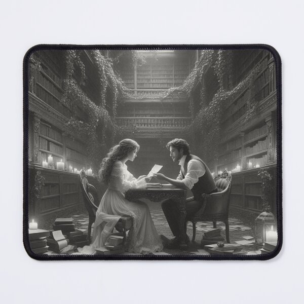 Item preview, Whispers of Love: Candlelit Couple in an Ancient Castle designed and sold by choder61.