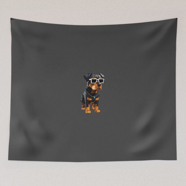 Item preview, Rottweiler with sunglasses designed and sold by Blemenowo.
