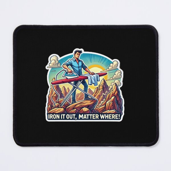 Item preview, extreme ironing designed and sold by EuropeanPrints.