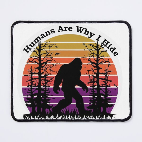 Item preview, Hiding Bigfoot (white background) designed and sold by AH64Designs.