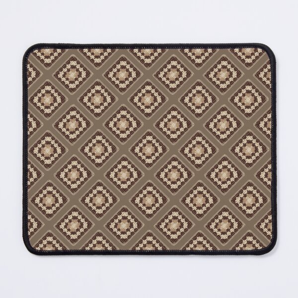 Item preview, Crochet Granny Squares Print. Repeating Tile Pattern designed and sold by gloriamelrose.