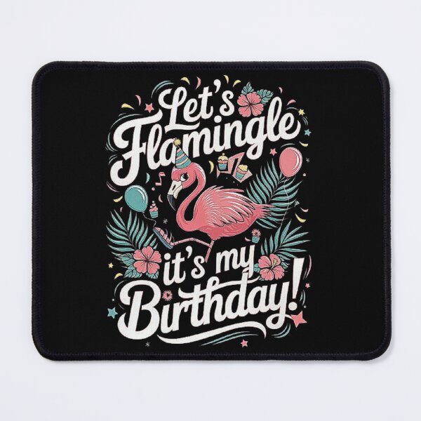 Item preview, Let’s Flamingle - Fun Flamingo Birthday Party Design designed and sold by love3617.
