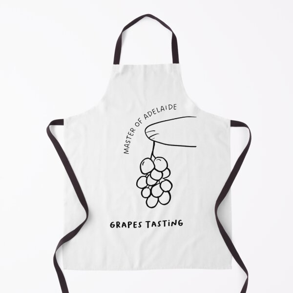 Item preview, Master of Adelaide Grapes Tasting | Illustration of a Cat's Hand Holding Grapes designed and sold by RM-Journey.