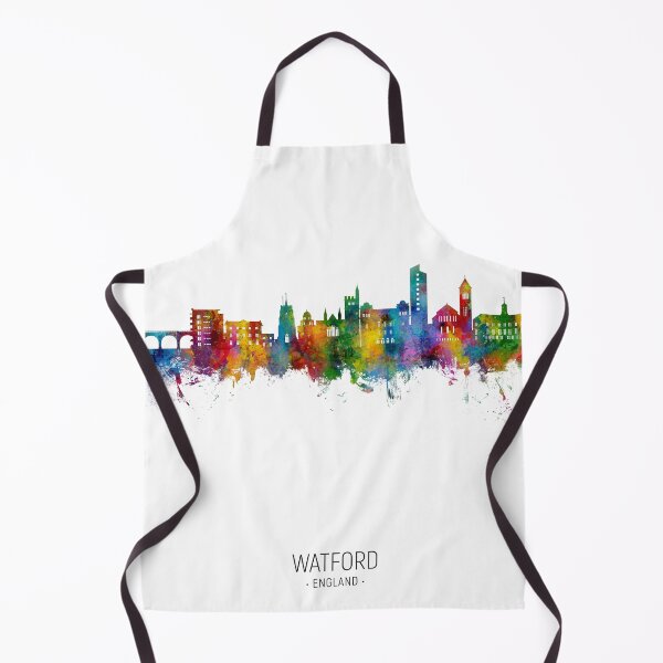Item preview, Watford England Skyline designed and sold by ArtPrints.