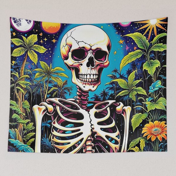 Item preview, Skeleton in Foliage 3 designed and sold by George Hutton Hunter.