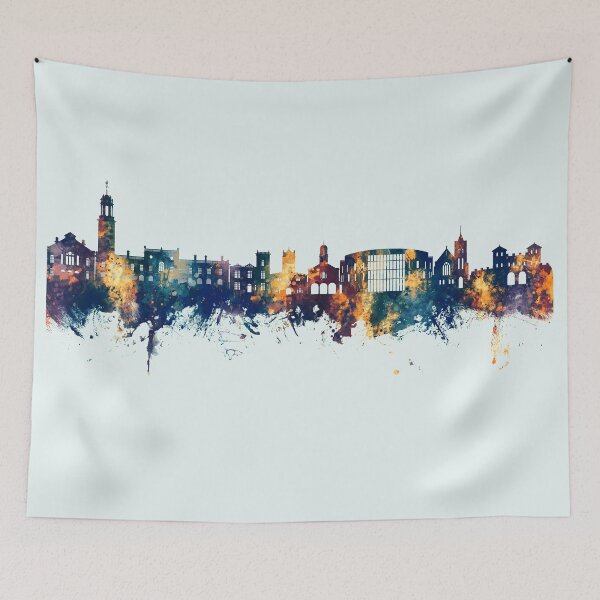 Item preview, South Shields England Skyline designed and sold by ArtPrints.