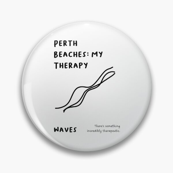 Item preview, Perth Beaches: My Therapy | Minimalist Line Art Design designed and sold by RM-Journey.