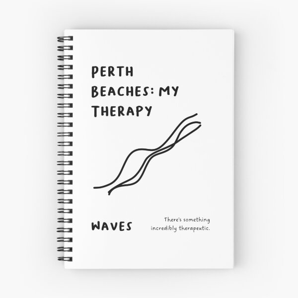 Item preview, Perth Beaches: My Therapy | Minimalist Line Art Design designed and sold by RM-Journey.