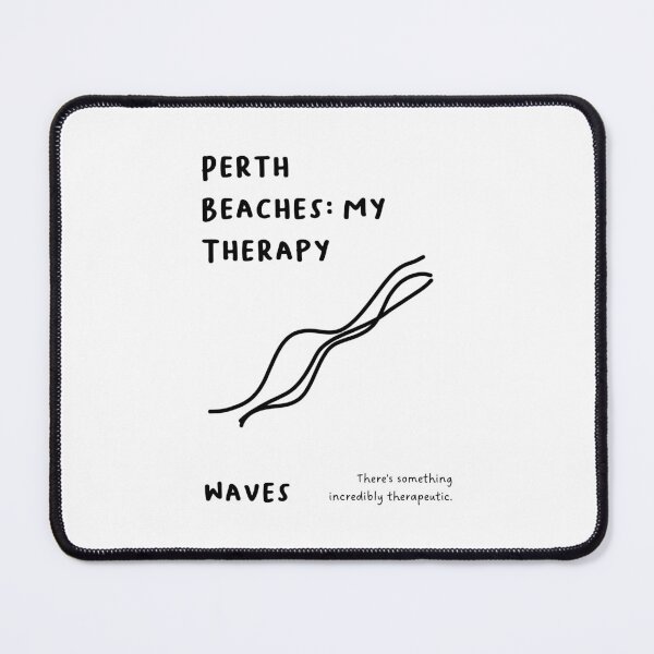 Item preview, Perth Beaches: My Therapy | Minimalist Line Art Design designed and sold by RM-Journey.