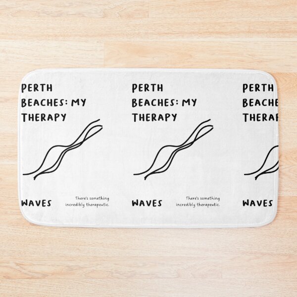 Item preview, Perth Beaches: My Therapy | Minimalist Line Art Design designed and sold by RM-Journey.