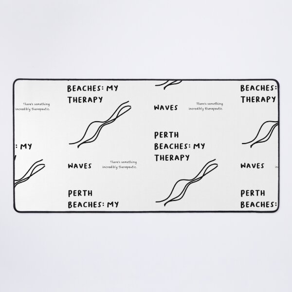 Item preview, Perth Beaches: My Therapy | Minimalist Line Art Design designed and sold by RM-Journey.