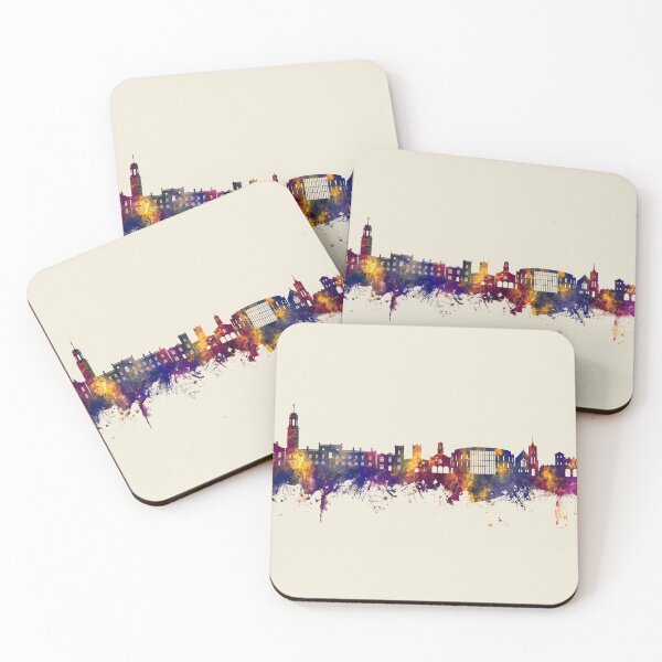 Item preview, South Shields England Skyline designed and sold by ArtPrints.