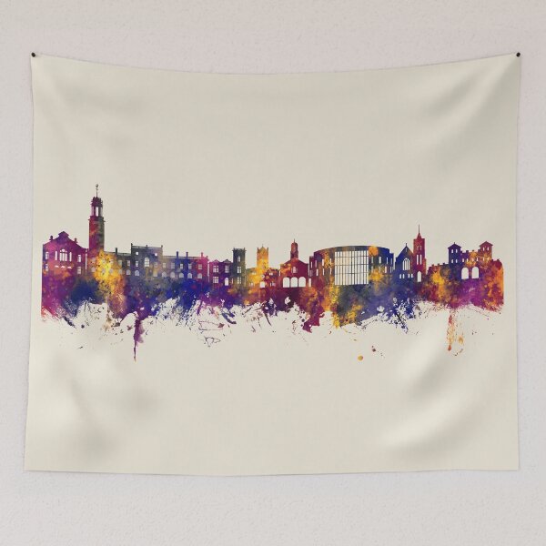 Item preview, South Shields England Skyline designed and sold by ArtPrints.