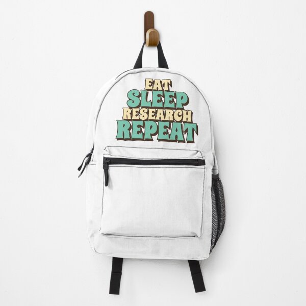 Item preview, Eat sleep research repeat - Eat sleep repeat research designs for researchers, and scientists designed and sold by ScientistArtist.
