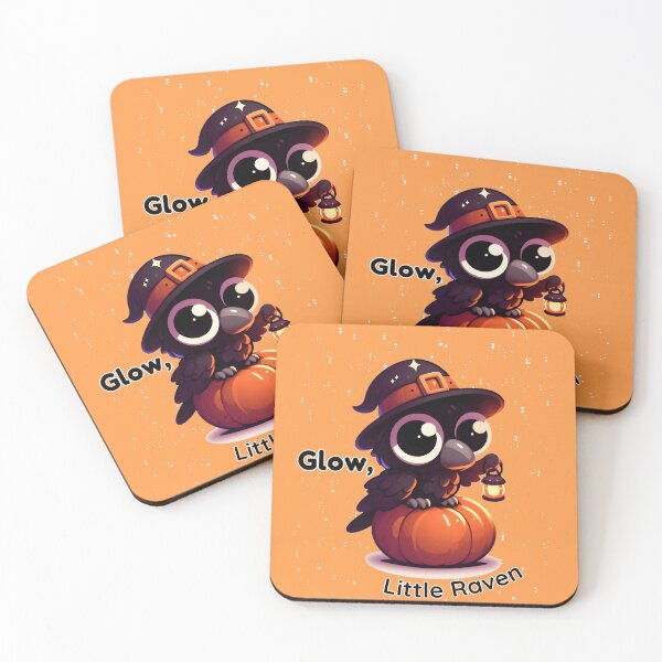 Item preview, Glow, Little Raven: Kawaii Halloween Magic designed and sold by Dantin.