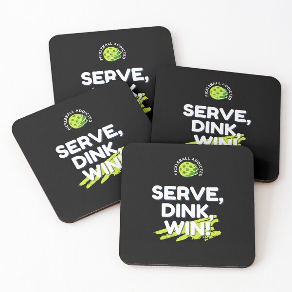 Item preview, Pickleball SERVE DINK WIN designed and sold by YoshiArtDesign.