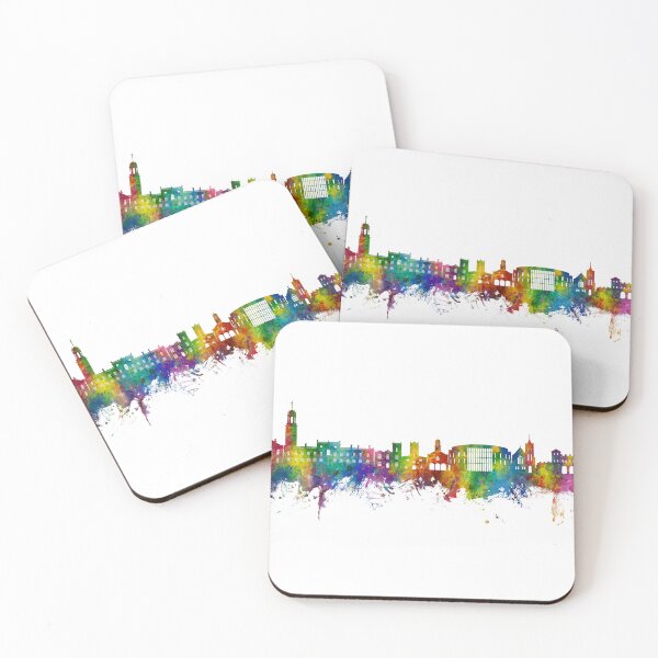 Item preview, South Shields England Skyline designed and sold by ArtPrints.