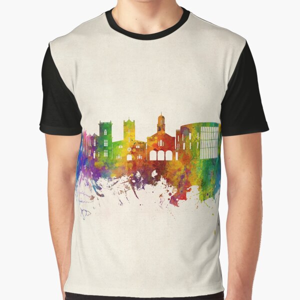 Item preview, South Shields England Skyline designed and sold by ArtPrints.