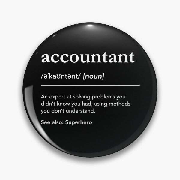 Aperçu de l'œuvre Définition de comptable, comptabilité amusante, humour CPA créée et vendue par lagunaklein.
