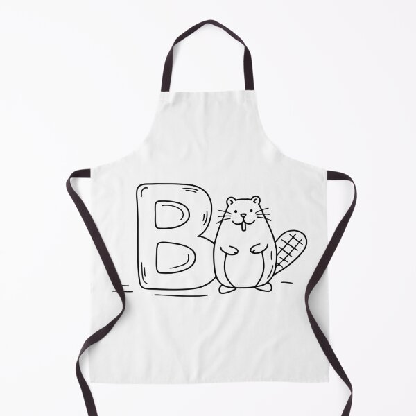Item preview, An Illustration of a Beaver Beside Letter B designed and sold by rasagamastore.