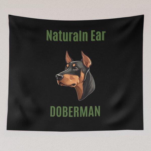 Item preview, Natural Ear Doberman designed and sold by CherryKaJa.