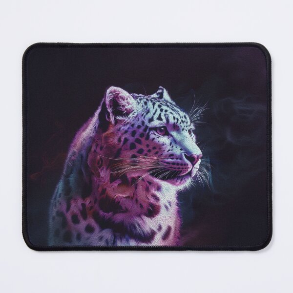 Item preview, Snow Leopard in the Dark Night. designed and sold by GagamellGray.