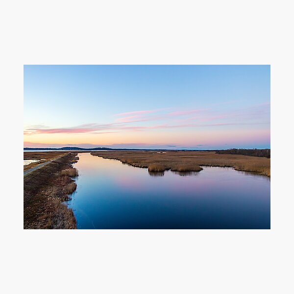 Item preview, "Resonate" Sunset On Plum Island 2018 Photography designed and sold by RealmOfImages.