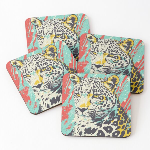 Item preview, Pop Art Snow Leopard designed and sold by GagamellGray.