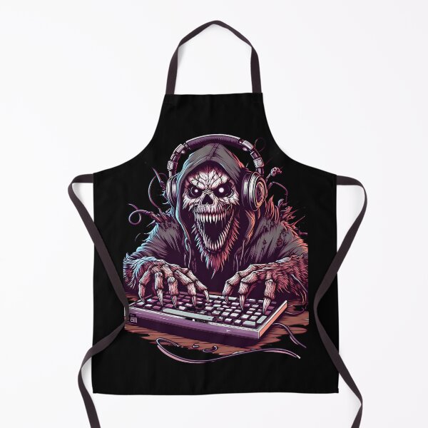 Item preview, Sleek and Modern Horror Gamer Design with Sharp Lines designed and sold by Mechanical-Artt.