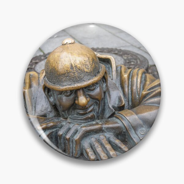 Item preview, Sewer Worker Bronze Statue, Bratislava, Slovakia designed and sold by Catherine Sherman.