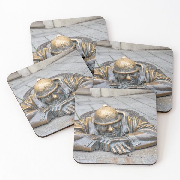 Item preview, Sewer Worker Bronze Statue, Bratislava, Slovakia designed and sold by Catherine Sherman.