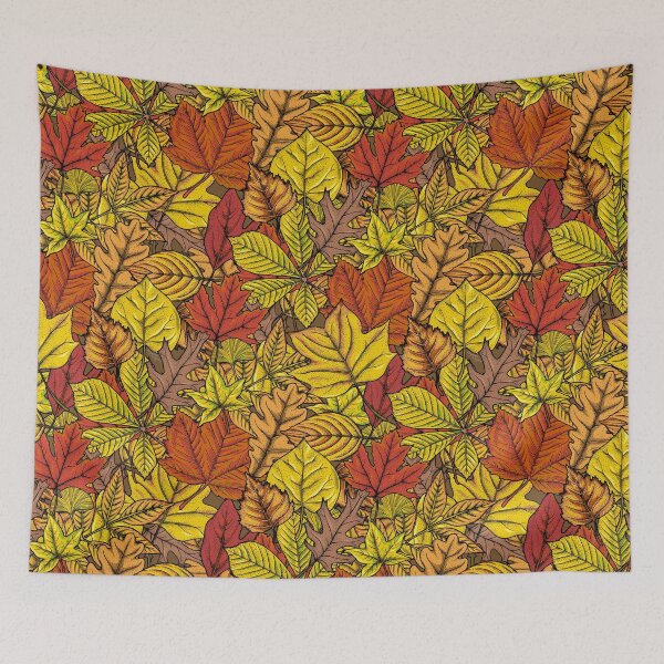 Item preview, Autumn Leaf Pile Pattern designed and sold by Elizabeth Weglein.