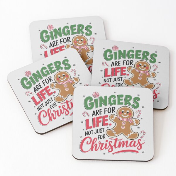 Item preview, Gingers Are for Life – Adorable Gingerbread Man Illustration for Year-Round Joy designed and sold by love3617.