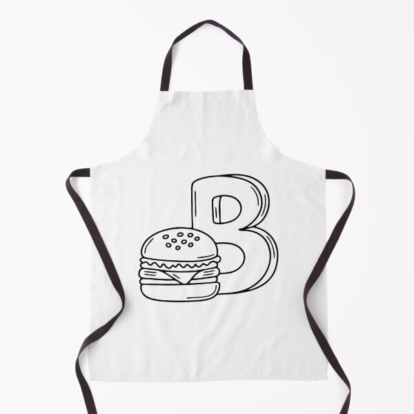 Item preview, An Illustration of a Burger Beside Letter B designed and sold by rasagamastore.