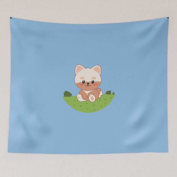 Item preview, Lovely puppy in the grass designed and sold by EiruDamian.