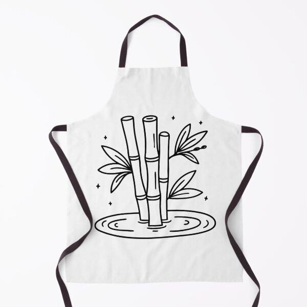 Item preview, An Illustration of a Bamboo Shoot Growing Near a Pond designed and sold by rasagamastore.