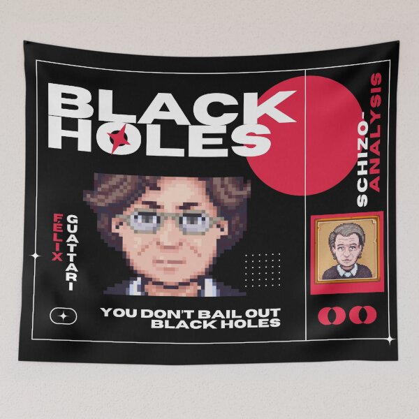 Item preview, Schizoanalysis and Black Holes designed and sold by SemioticOnion.