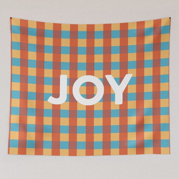 Item preview, Joy in Christmas Plaid designed and sold by Lyman Creative Co..