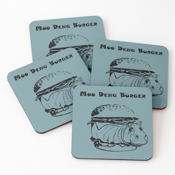 Item preview, Moo Deng Burger designed and sold by bearification.