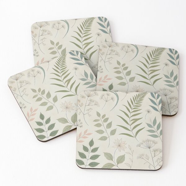 Item preview, minimalist botanical ferns designed and sold by ValerieStOnge.