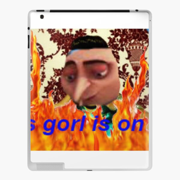 gru gun meme | iPad Case & Skin