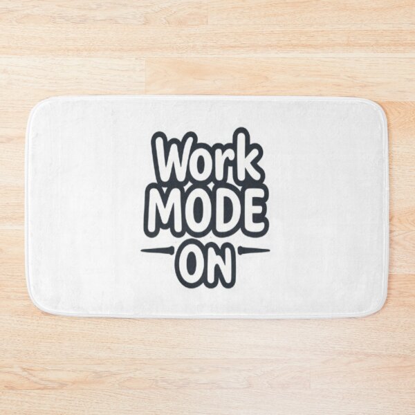 Item preview, Work Mode On – Professional Vibes Sticker for the Hustlers designed and sold by ColorsSoul ⭐️⭐️⭐️⭐️⭐️.