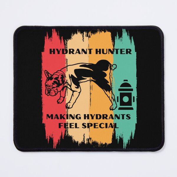 Item preview, Pissing French bulldog. Hydrant Hunter. designed and sold by JAGA-ALIME.