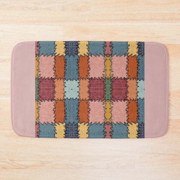 Item preview, Rustic Fabric Patterns in a Cozy Patchwork Design designed and sold by AmuraLumina.