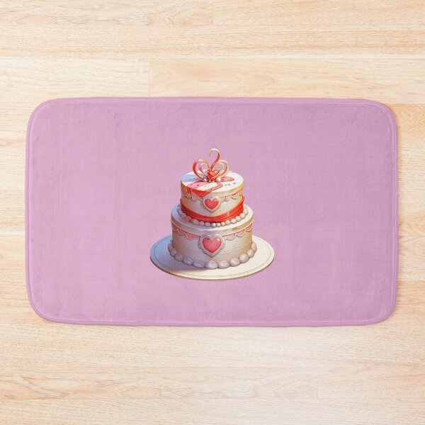 Item preview, Wedding Cake Heart designed and sold by Digiheart.