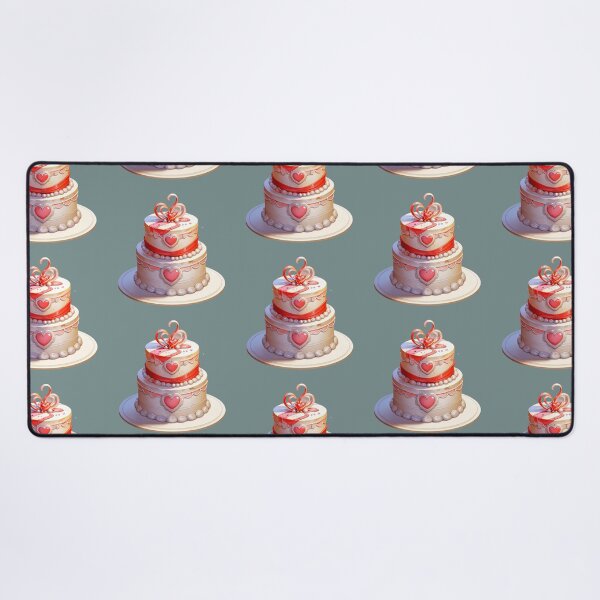 Item preview, Wedding Cake Heart designed and sold by Digiheart.