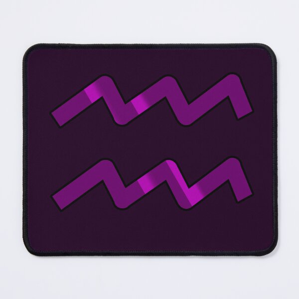 Item preview, Eridan Ampora Aquarius Violet Sign designed and sold by fritzwulf.